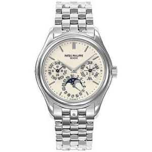 Calatrava Perpetual Calendar 18kt White Gold Watch 51361G