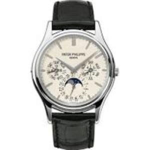 Calatrava Perpetual Calendar 18kt White Gold Watch 5140G