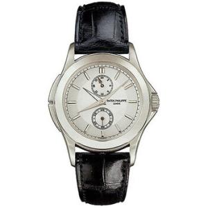 Calatrava Travel Time Platinum Watch 5134P