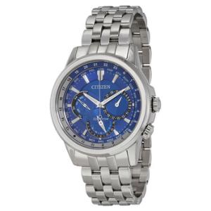 Calendrier EcoDrive World Time Dark Blue Dial Watch BU202151L