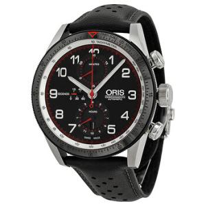 Calobra Limited Edition Automatic Chronograph Black Dial Steel Watch