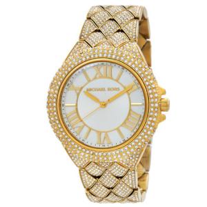 Camille Quartz Crystal White Dial Watch MK4800