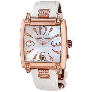 Caprice Automatic Diamond White Mother of Pearl Dial Watch 13691C691