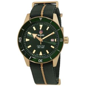 Captain Cook Automatic Green Dial Watch R32504317