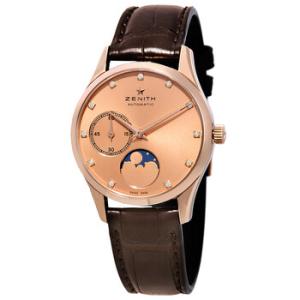 Captain Ultra Thin Lady Moonphase 18kt Rose Gold Watch 18231069295C498