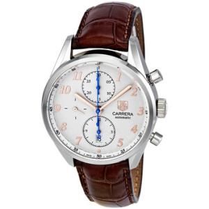 Carrera Heritage Chronograph Silver Dial Watch CAS2112.FC6291
