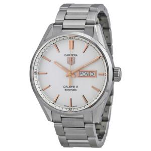 Carrera Silver Dial Stainless Steel Watch WAR201DBA0723