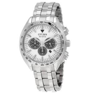 Carson Chronograph Silver Dial Watch CA454054A