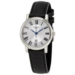 Carson Premium Lady Quartz Silver Dial Watch T122.210.16.033.00
