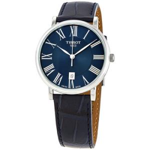 Carson Premium Quartz Blue Dial Watch T122.410.16.043.00