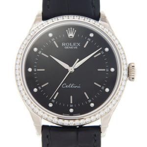 Cellini Time Automatic Diamond Black Dial Watch 50709BKDBKL