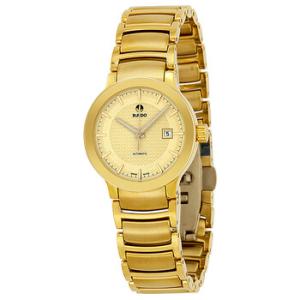 Centrix Automatic Gold Dial YellowGold Plated Stainless Steel Watch R30280253