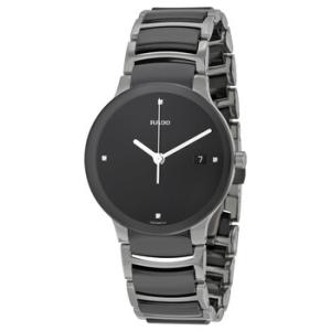 Centrix Quartz Black Dial Black Ceramic  Watch R30934712