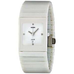Ceramica Quartz Diamond White Dial Watch R21711702