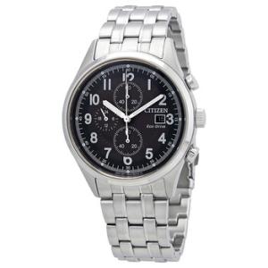 Chandler Black Dial Chronograph EcoDrive Watch CA062059H