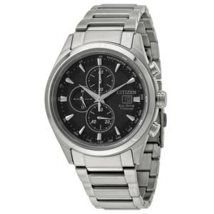 Chandler Chronograph Black Dial Watch CA065058E