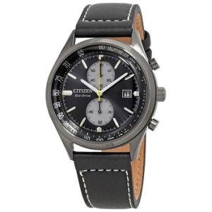Chandler Chronograph EcoDrive Black Dial Watch CA702708E