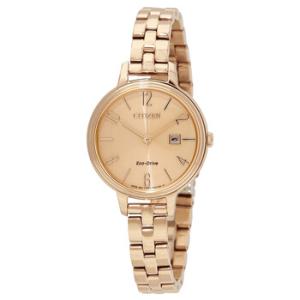 Chandler EcoDrive Light Brown Dial Watch EW244355X