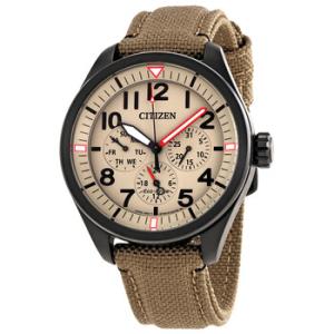 Chandler MultiFunction Beige Dial Watch BU205508X