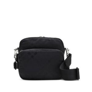 Check Adjustable Strap Crossbody Bag