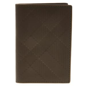 Check Embossed Card Holder  Military