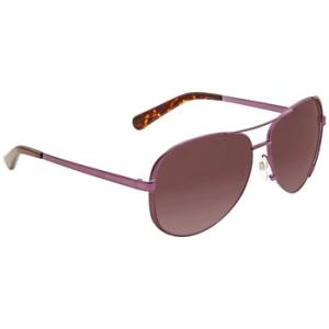 Chelsea Burgundy Gradient Pilot Sunglasses MK5004 11588H