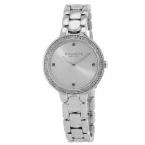 Chelsea Quartz Crystal Silver Dial Watch