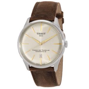 Chemin Des Tourelles Automatic Ivory Dial Watch T1394071626100