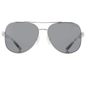 Chianti Silver Gray Gradient Square Sunglasses MK1121 115388