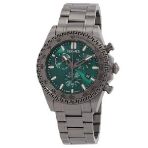 Chrono Chronograph Quartz Green Dial Watch VE9K01224