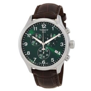 Chrono XL Classic Quartz Green Dial Watch T1166171609200