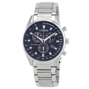 Chronograph Blue Dial Stainless Steel Watch AT239082L