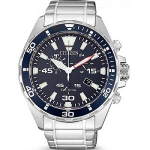 Chronograph Blue Dial Watch AT243187L