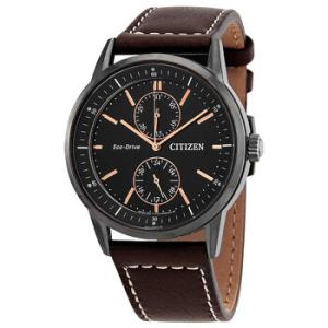 Chronograph EcoDrive Black Dial Watch BU302716E