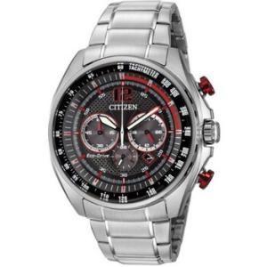 Chronograph EcoDrive Black Dial Watch CA419151E