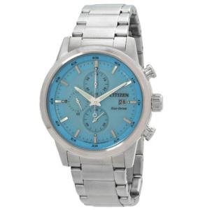Chronograph EcoDrive Blue Dial Watch CA074880L