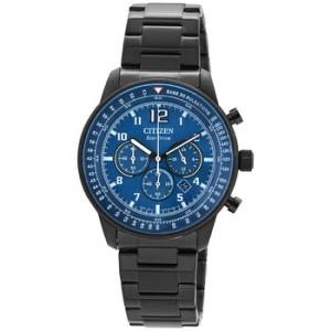Chronograph EcoDrive Blue Dial Watch CA450580L