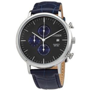 Chronograph Quartz Black Dial Watch AN361004H