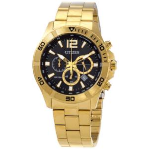 Chronograph Quartz Black Dial Watch AN812251E