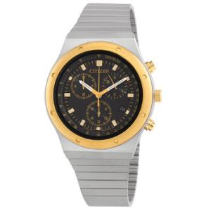 Chronograph Quartz Black Dial Watch AT254464E
