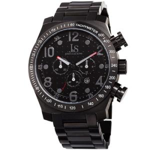 Chronograph Quartz Black Dial Watch JX127GY