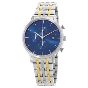 Chronograph Quartz Blue Dial Watch AN361454L