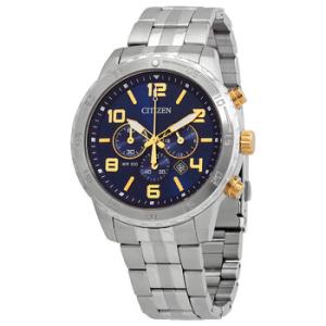 Chronograph Quartz Blue Dial Watch AN813452L