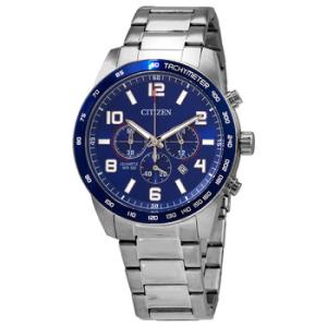Chronograph Quartz Blue Dial Watch AN816150L