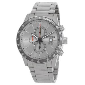 Chronograph Quartz Grey Dial Watch AN368858H
