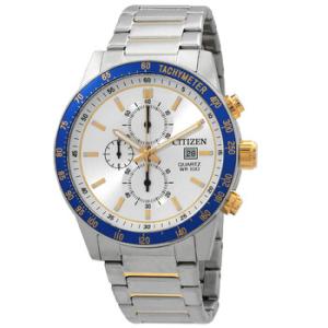 Chronograph Quartz Silver Dial Watch AN368653A