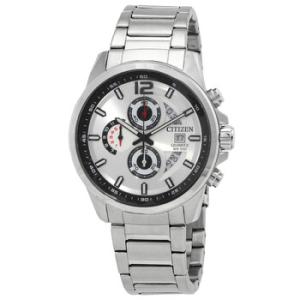 Chronograph Quartz Silver Dial Watch AN369056A