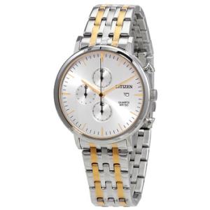 Chronograph Quartz White Dial Watch AN361454A