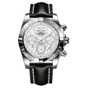 Chronomat 41 Antarctica White Dial Stainless Steel Watch AB014012A747BKSLT