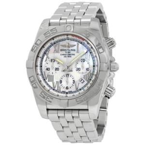 Chronomat 44 Chronograph Automatic Chronometer Mother of Pearl Dial Watch AB011012A691SS